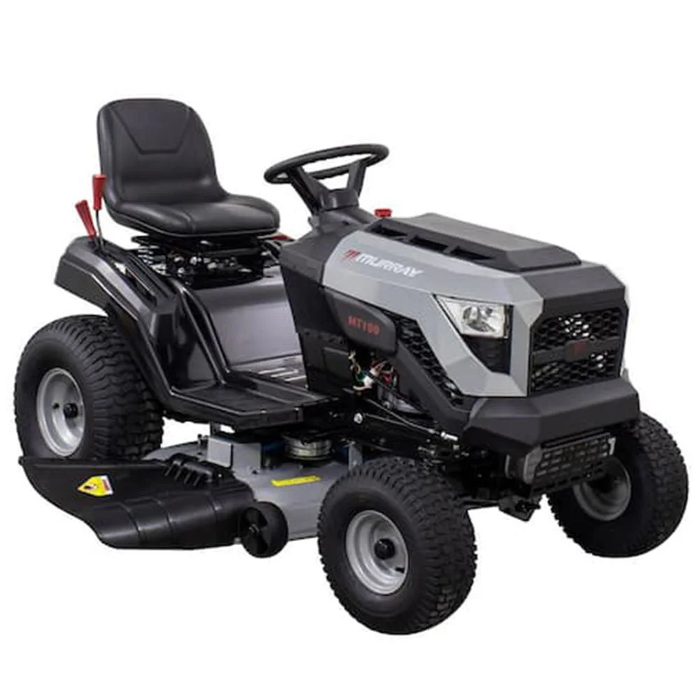 Murray MT100 42 in. 13.5 HP 500cc E1350 Series Briggs and Stratton Engine 6-Speed Manual Gas Riding Lawn Tractor Mowers