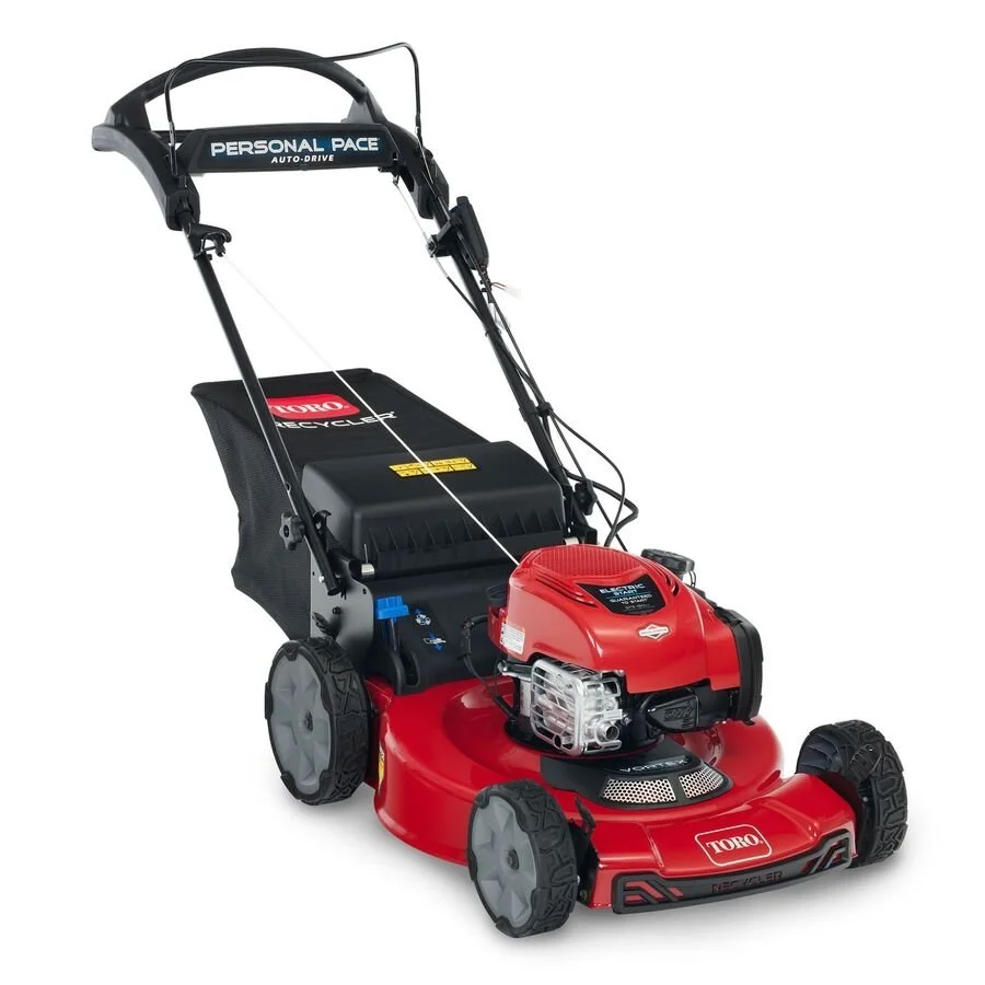 Toro 22″ Electric-Start Recycler Personal Pace Self-Propelled Gas Lawn Mowers - Image 4