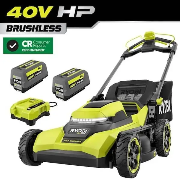 Kit de Cortadora Autopropulsadas Sin Escobillas de 21″ y 40 V HP - Image 2