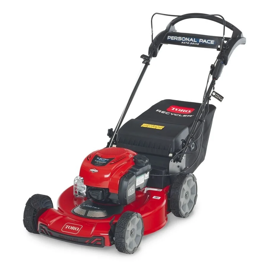 Toro 22″ Electric-Start Recycler Personal Pace Self-Propelled Gas Lawn Mowers - Image 3
