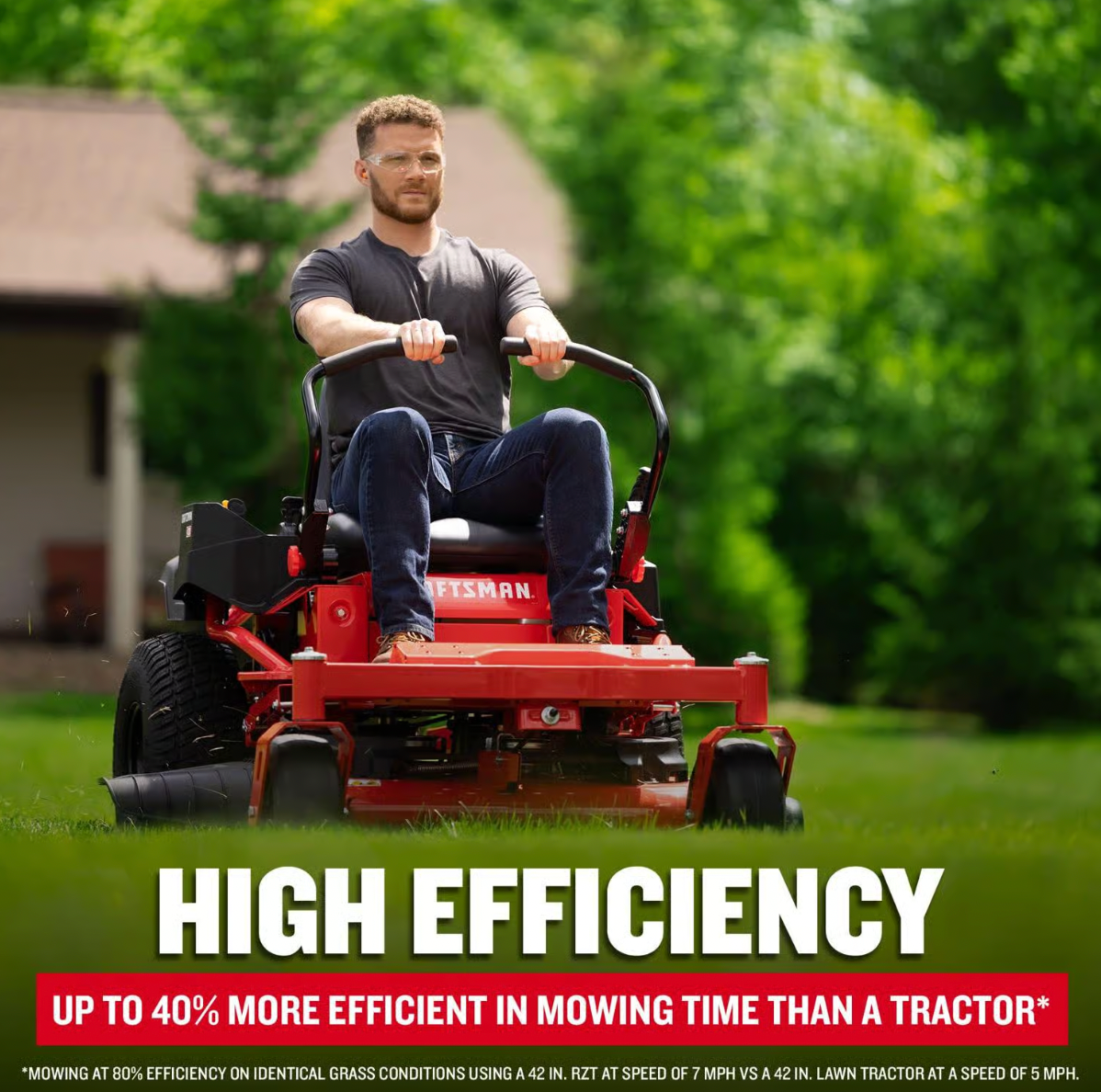 Craftsman Z3200 | 42in 547cc Zero Turn Riding Mower | Dual Hydrostatic Transmissions (17AFFACS093) - Image 2