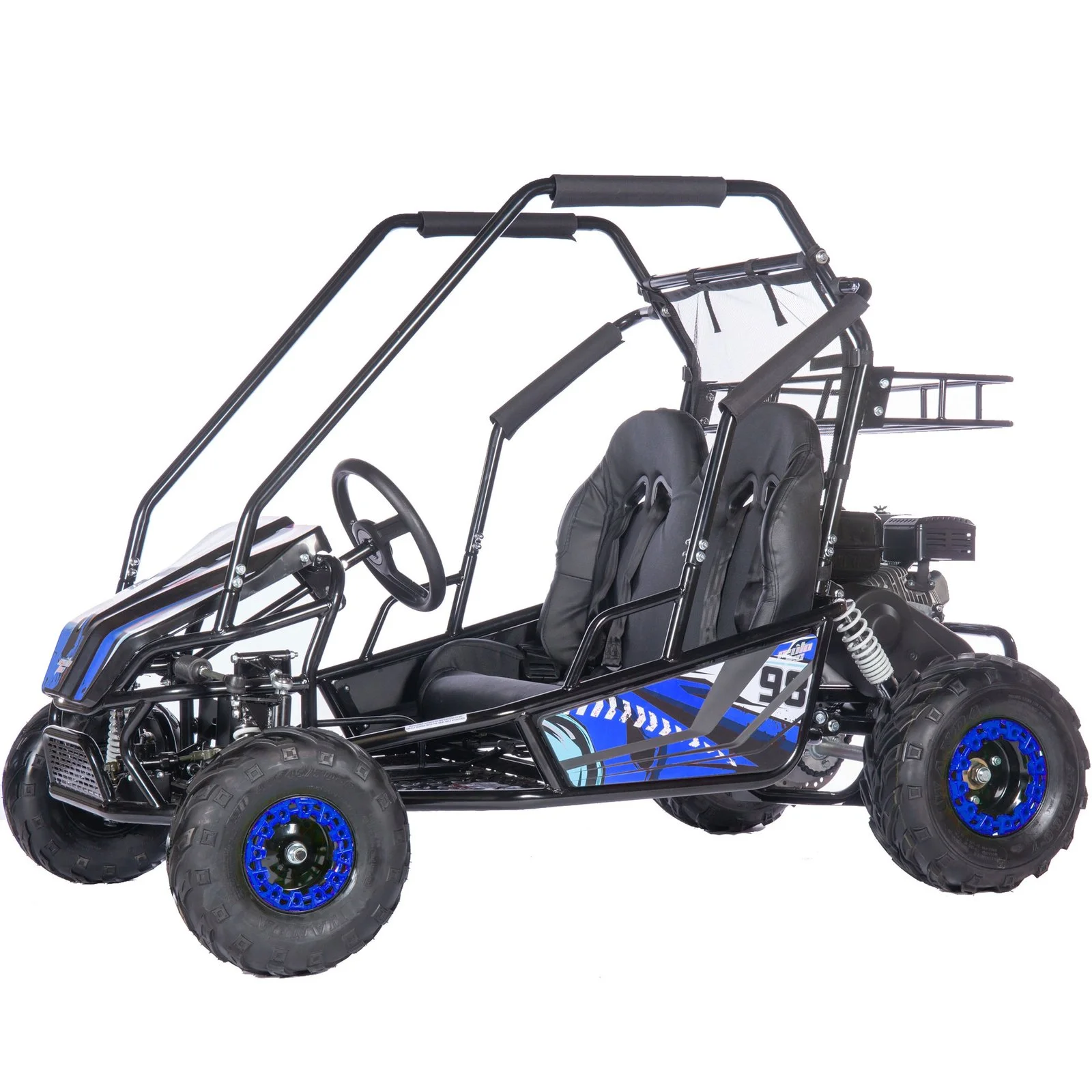 MotoTec Mud Monster XL 212cc 2 Seat Full Suspension Go Karts - Image 4