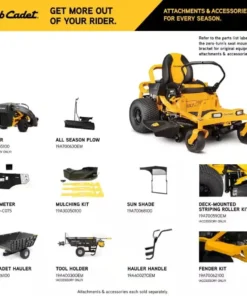 Cub Cadet Ultima ZT1 50″ Zero-Turn Riding Lawn Mower – Power, Precision & Comforts - Image 3