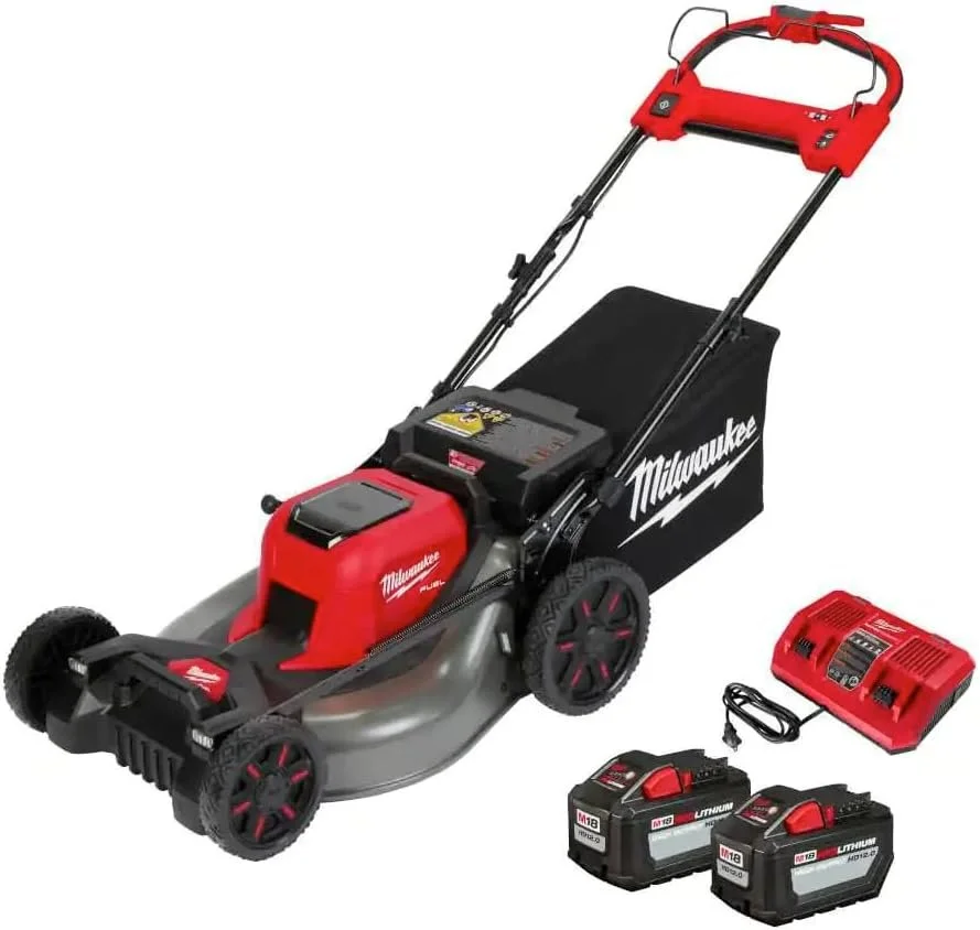 Milwaukee 2823-20 M18 Fuel Self-Propelled Dual Batterys 21-in Walk Behind Mowers - Image 2