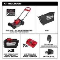 Milwaukee 2823-22HD M18 FUEL Self-Propelled Dual Battery Mower Kits - Image 3