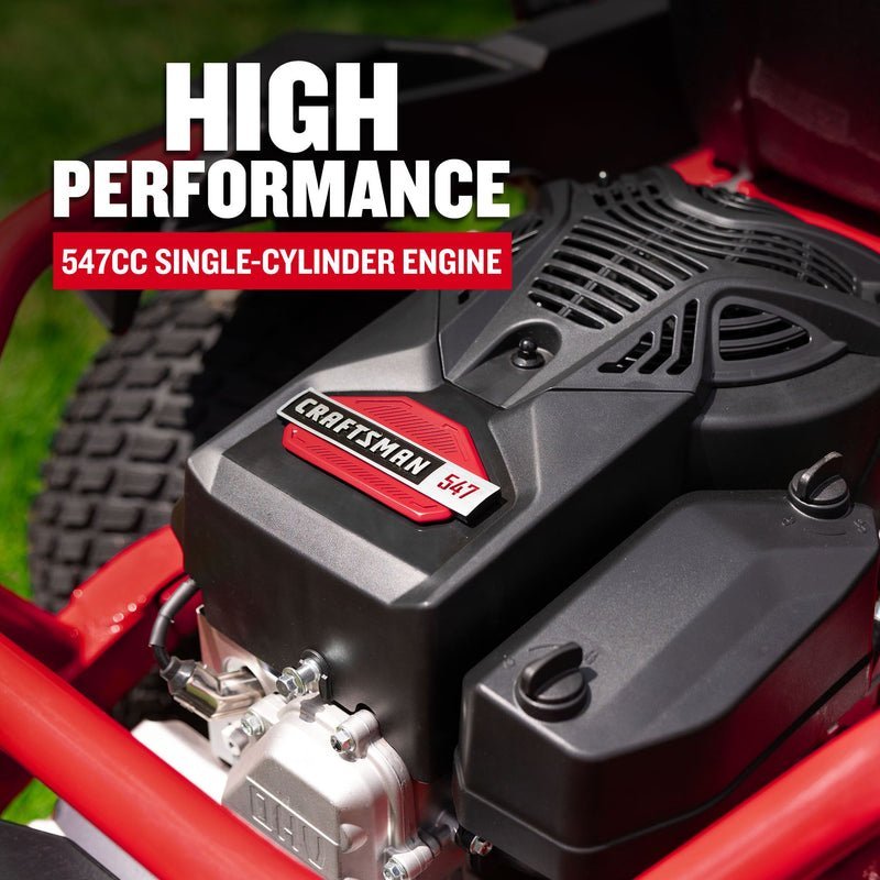 CRAFTSMAN Z3200 | 42in 547cc Gas Zero-Turn Riding Lawn Mower | Dual Hydrostatic Transmissions - Image 5