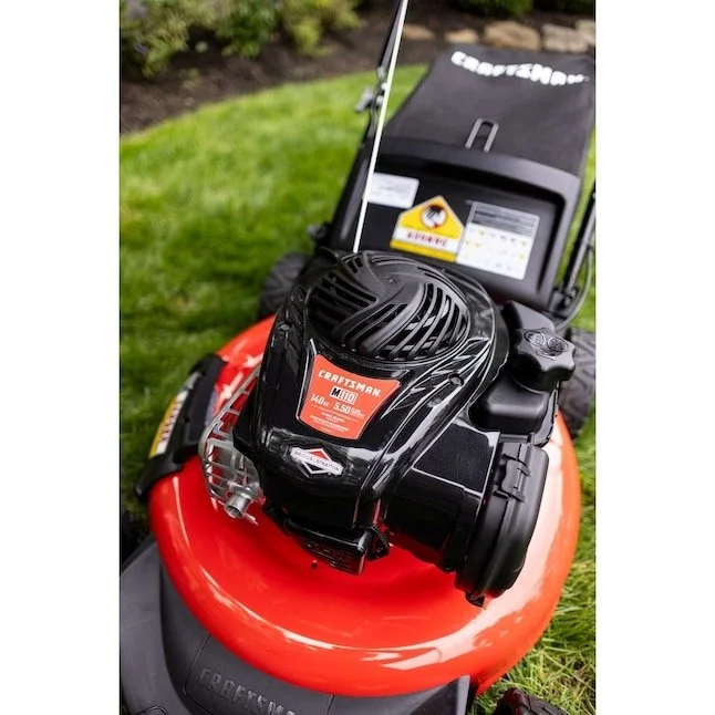CRAFTSMAN M110 140-cc 21-in Push Gas Lawn Mowers - Image 2