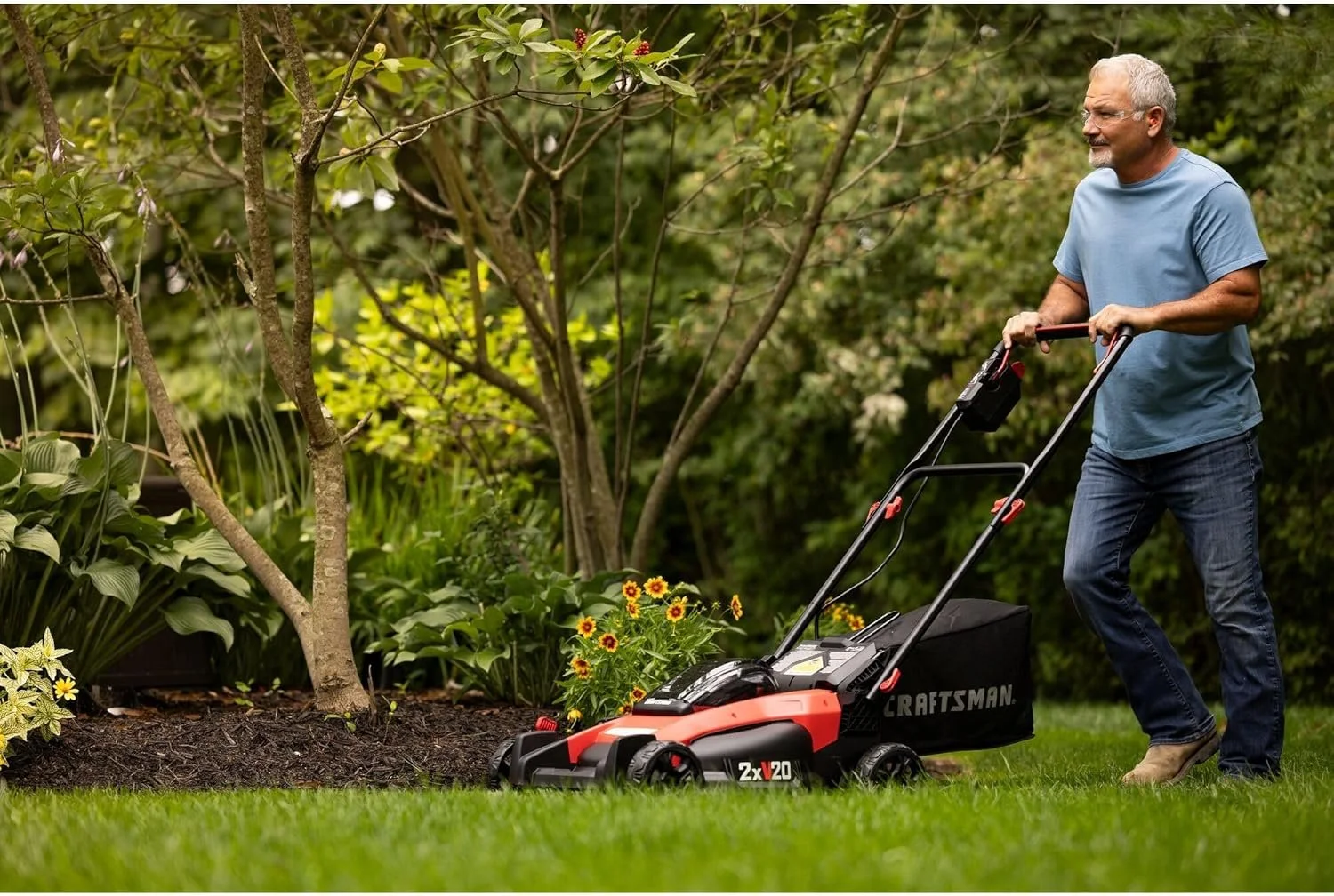 CRAFTSMAN V20 Lawn Mower, Push Mowers - Image 2