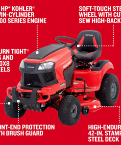 Alternative view of Craftsman T2200K | 42-in 20 HP 725cc Hydrostatic Riding Mower