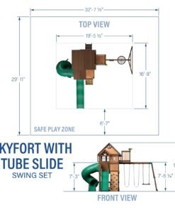 Skyfort II With Spiral Tube Slide - Image 7
