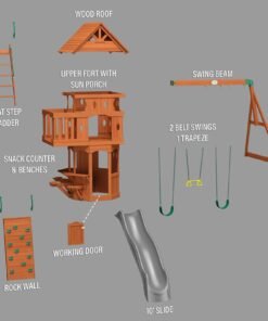 Woodland Swing Set - Image 16