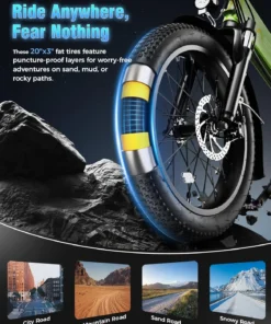 Alternative view of Jasion EB7 2.0 All Terrain Electric Bikes