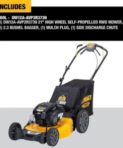 DEWALT 21″ 163cc Self-Propelled Lawn Mowers - Image 3