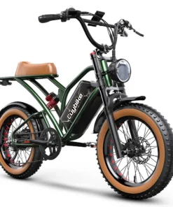 Euybike S4 Moped-Style Fat Tire Electrics Bikes - Image 4