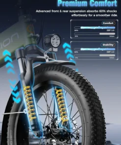 Jasion EB7 2.0 All Terrain Electric Bikes - Image 6