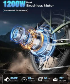 Jasion EB7 2.0 All Terrain Electric Bikes - Image 5