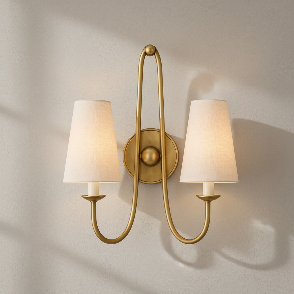 Brayden 18-Inch Two-Light Wall Sconce in Antique Gold Leaf