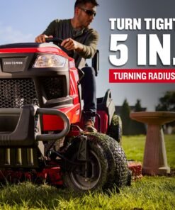CRAFTSMAN T4400 | Riding Lawn Mower | 54-in Fabricated Deck | 24-HP Kawasaki V-Twin FR Engine | TURNTIGHT 5 in. Turning Radius - Image 7