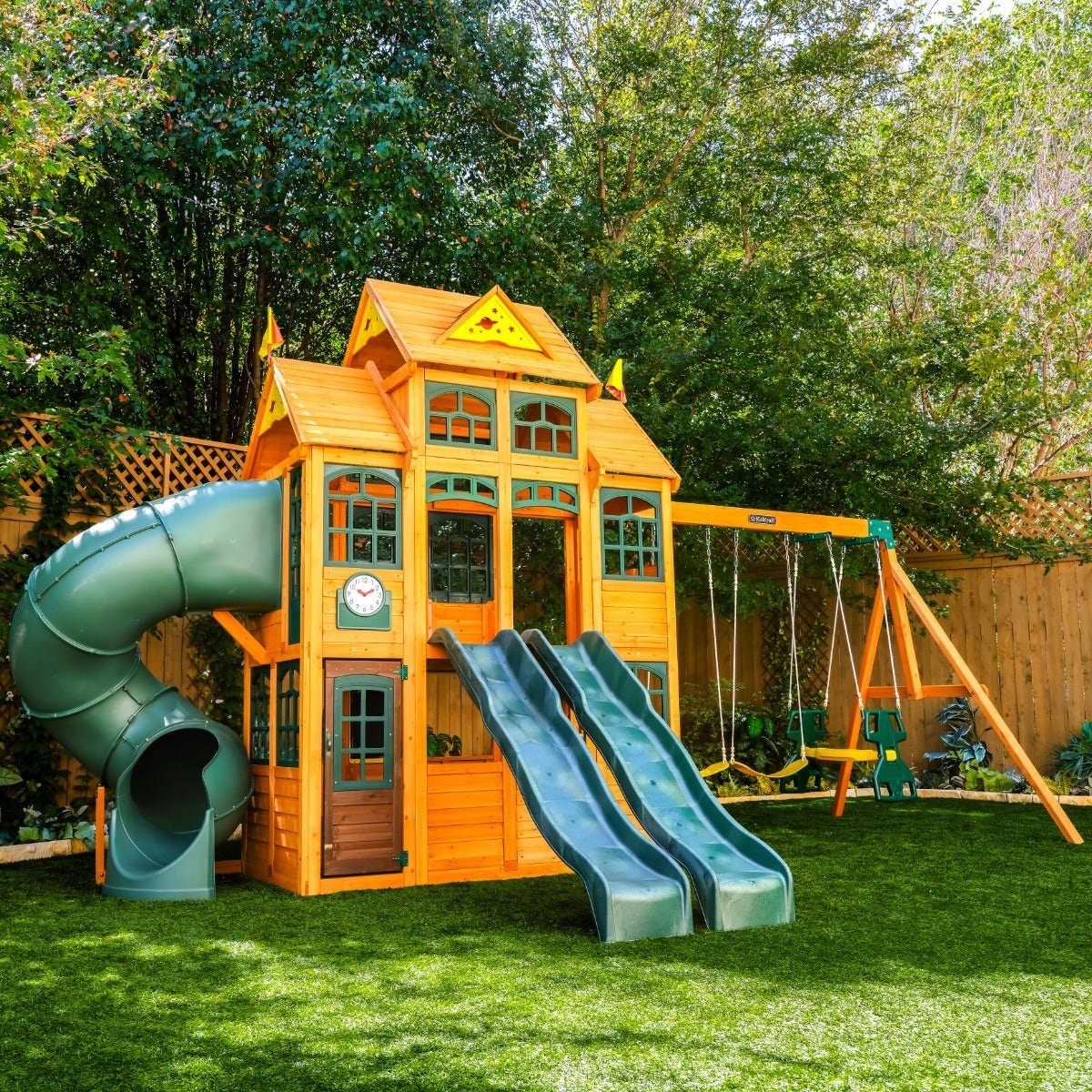 Falcon Ridge Swing Set – Installation Available - Image 4