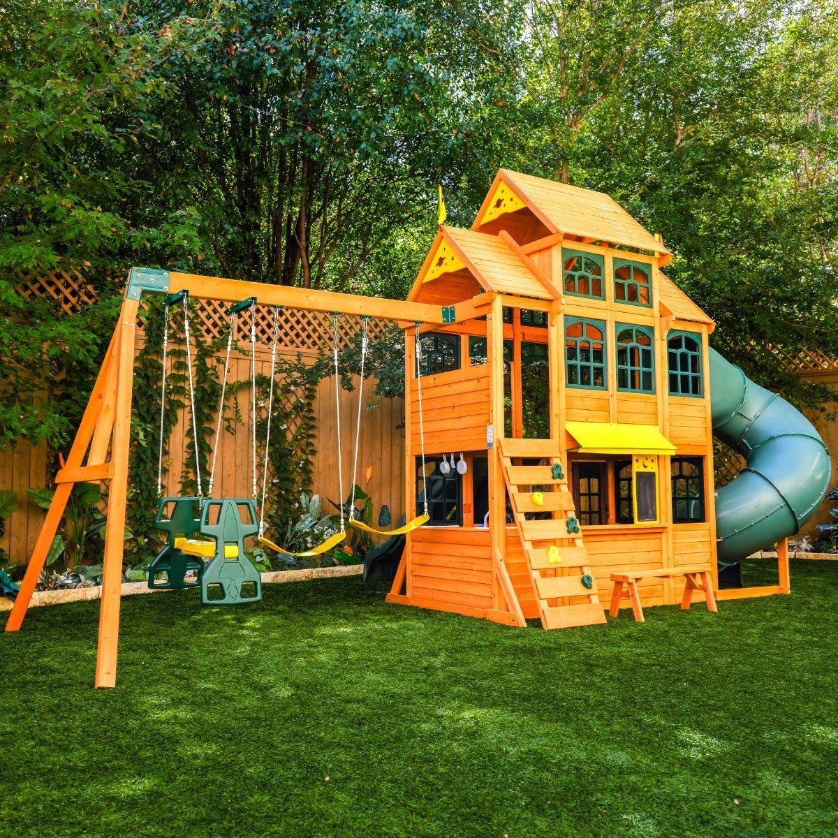 Falcon Ridge Swing Set – Installation Available - Image 6