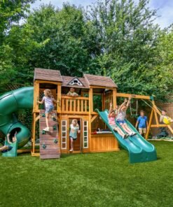 Adventure Bend Swing Set – Installation Available