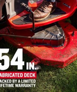 CRAFTSMAN T4400 | Riding Lawn Mower | 54-in Fabricated Deck | 24-HP Kawasaki V-Twin FR Engine | TURNTIGHT 5 in. Turning Radius - Image 6