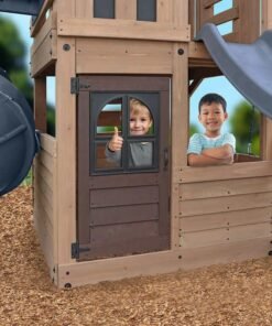Skyline Lookout Wooden Outdoor Playset - Image 9