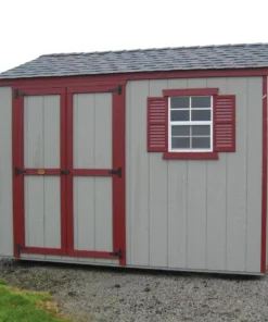 Little Cottage Company Value Workshop 8X8 Wood Sheds