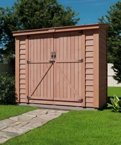 Outdoor Living Today SpaceSaver 8×4 with Double Doors - Image 4