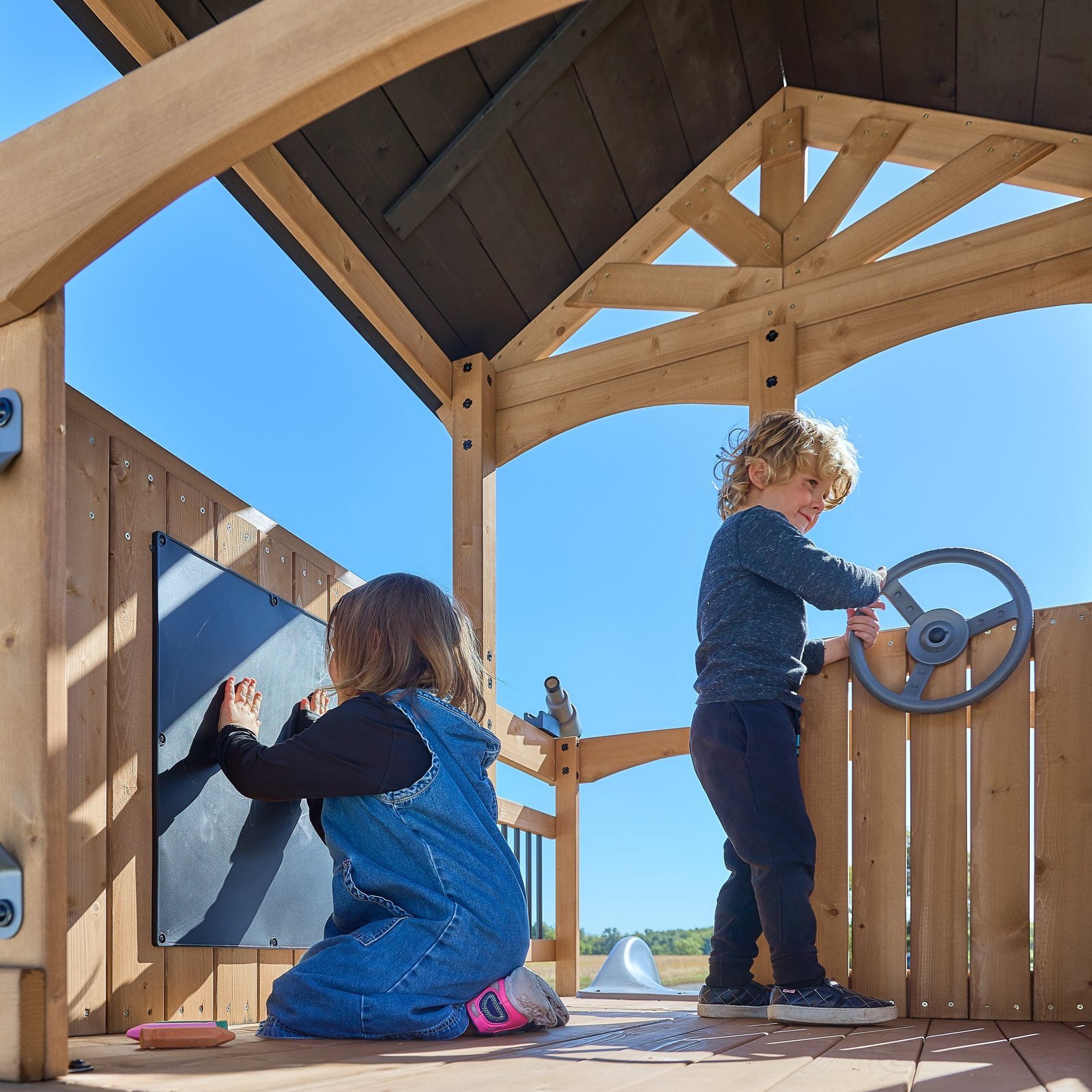 Dover Bay Swing Set with Tube Slide - Image 10