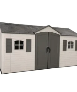 Lifetime 15′ x 8′ Outdoor Storage Sheds - Image 4