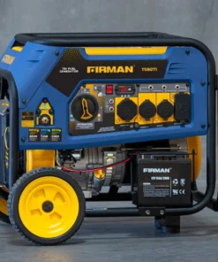 Generator 8000W/ 10,000W Tri Fuel Electric Start 120V/240V with Wheel Kits,