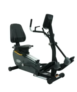 PhysioStep HXT Compact Recumbent Elliptical Cross Trainer with Fixed Seats.