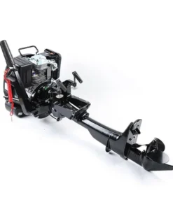 Alternative view of Hangkai Water Cooled 2 Stroke 6HP Outboard Motor Petrol Powered Engine