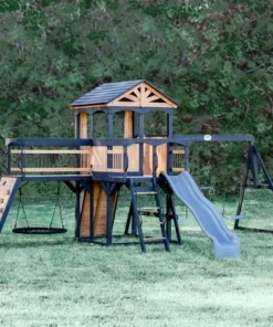 Backyard Discovery Timber Crossing Swing Set