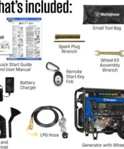 Westinghouse 14,500 Watt Tri-Fuel Portable Generators. - Image 3