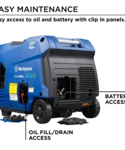 Westinghouse iGen4500 3700W/4500W Gas Inverter Generators. - Image 4