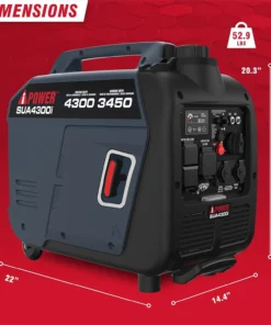 A-iPower 4300-Watt Inverter Generators. - Image 4