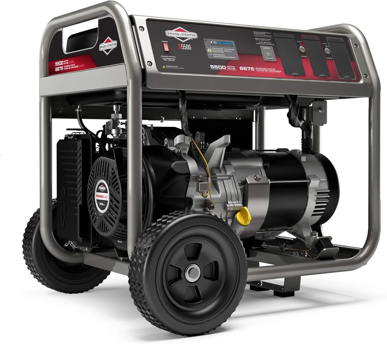 Briggs & Stratton S5500 5500 Watt Portable Generators. - Image 2