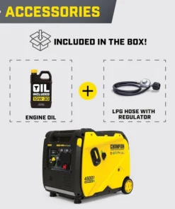Champion 4,500-Watt Portable Dual Fuel Inverters Generators 200991 - Image 4