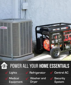 DuroMax DS13000MX Dual Fuel Portable Generators. - Image 4