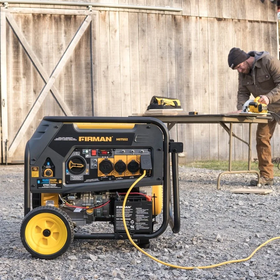 Firman H07552 9400W Dual Fuel Generators. - Image 6