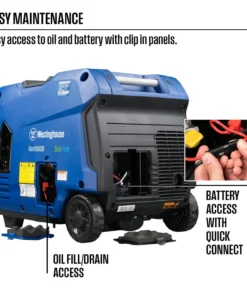 Westinghouse iGen5000DF 5000 Watt Portable Inverter Generators. - Image 3