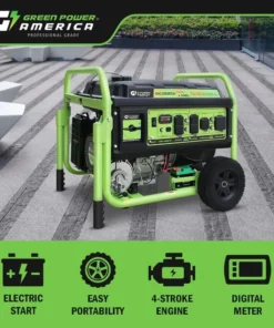 13,000W Dual Fuel Portable Generator, Powered by Gas or Propane, Electric Start, Home Backup & RV Readys. - Image 4