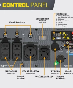 Champion Power Equipment 6500W Dual Fuel Ports Inverters Generator 201532 - Image 3