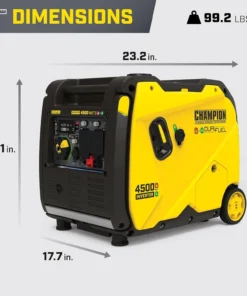 Champion 4,500-Watt Portable Dual Fuel Inverters Generators 200991 - Image 3