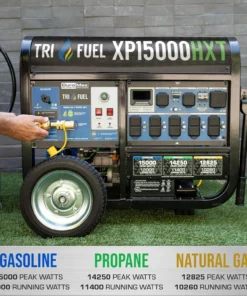 DuroMax 15,000-Watt Tri-Fuel Portables Generators XP15000HXT - Image 4