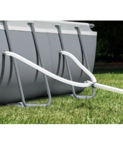 Alternative view of Intex 24′ x 12′ x 52″ Ultra XTR Rectangular Frame Swimming Pool Set + Pumps