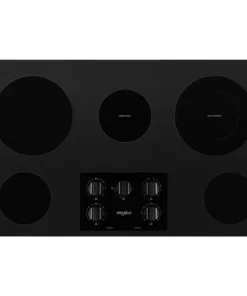 Whirlpool 36-Inch Electric Ceramic Glass Cooktops WCE55US6HB