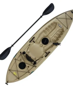 Lifetime Muskie 120 Sit-On-Top Angler Kayaks w/ Paddle